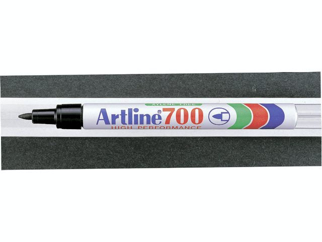 Vandfast tusch til bl.a Planteskilte - Rød 0,7 mm