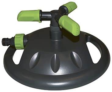 Roterende vandspreder på fod