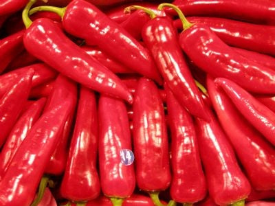 Rød Snackpeber, stor