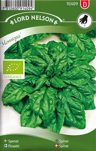 Spinat, Monnopa, Organic