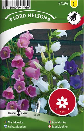 Marieklokke, Enkelt, Bl. farver