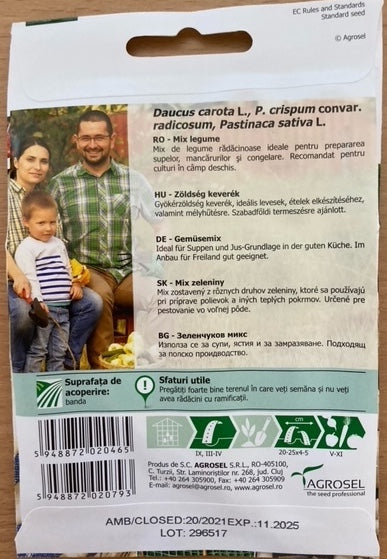 Rodfrugt Mix - Såbånd - Stor pk