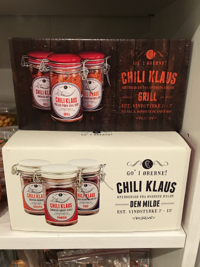 Chili Klaus Produkter