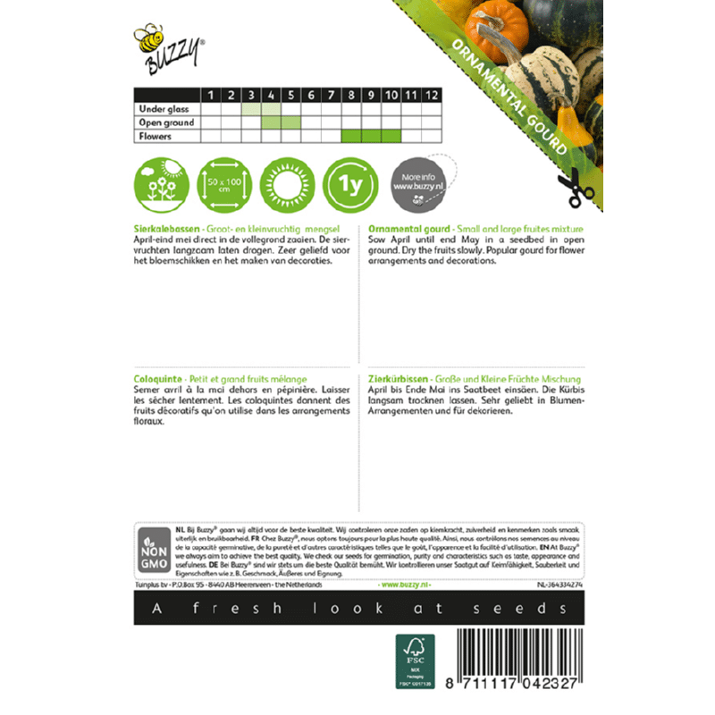 Pyntegræskar - Store & Små mix