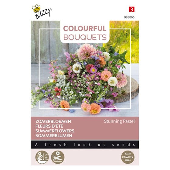 Buket Blomster - Stunning Pastel Mix