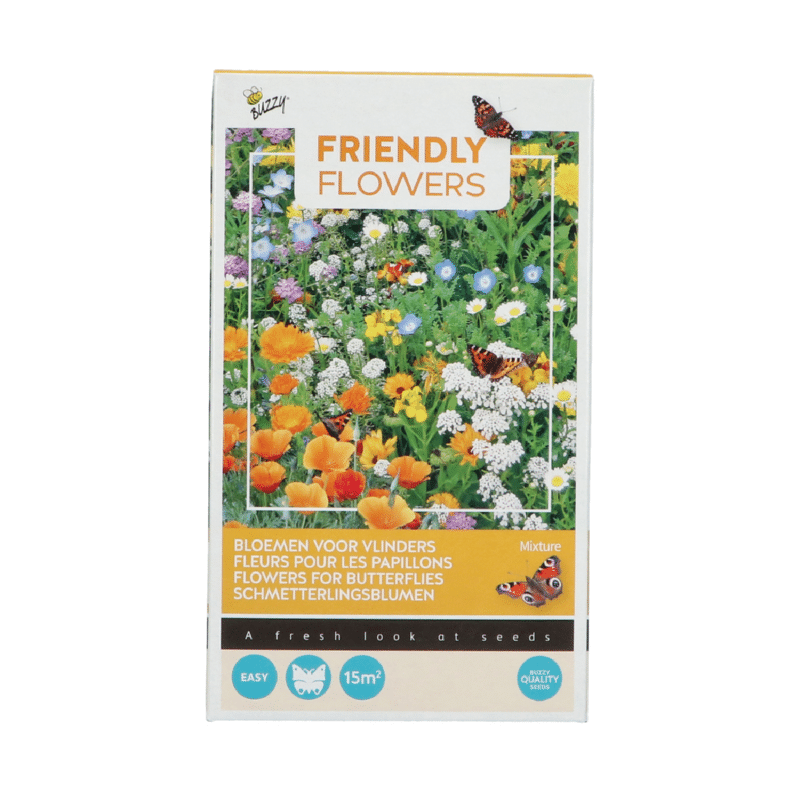 Blomsterblanding - Sommerfugle 15m2