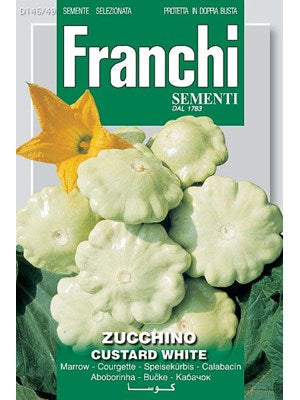 Zucchini - Custard White