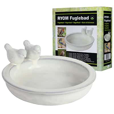 Fuglebad Keramik Rund Ø26Cm