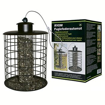 Fuglefoderautomat til nødder, solsikkekerner o. lign