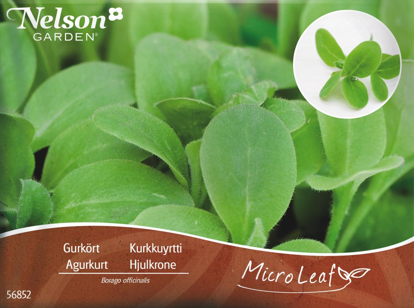 Micro Leaf - Hjulkrone