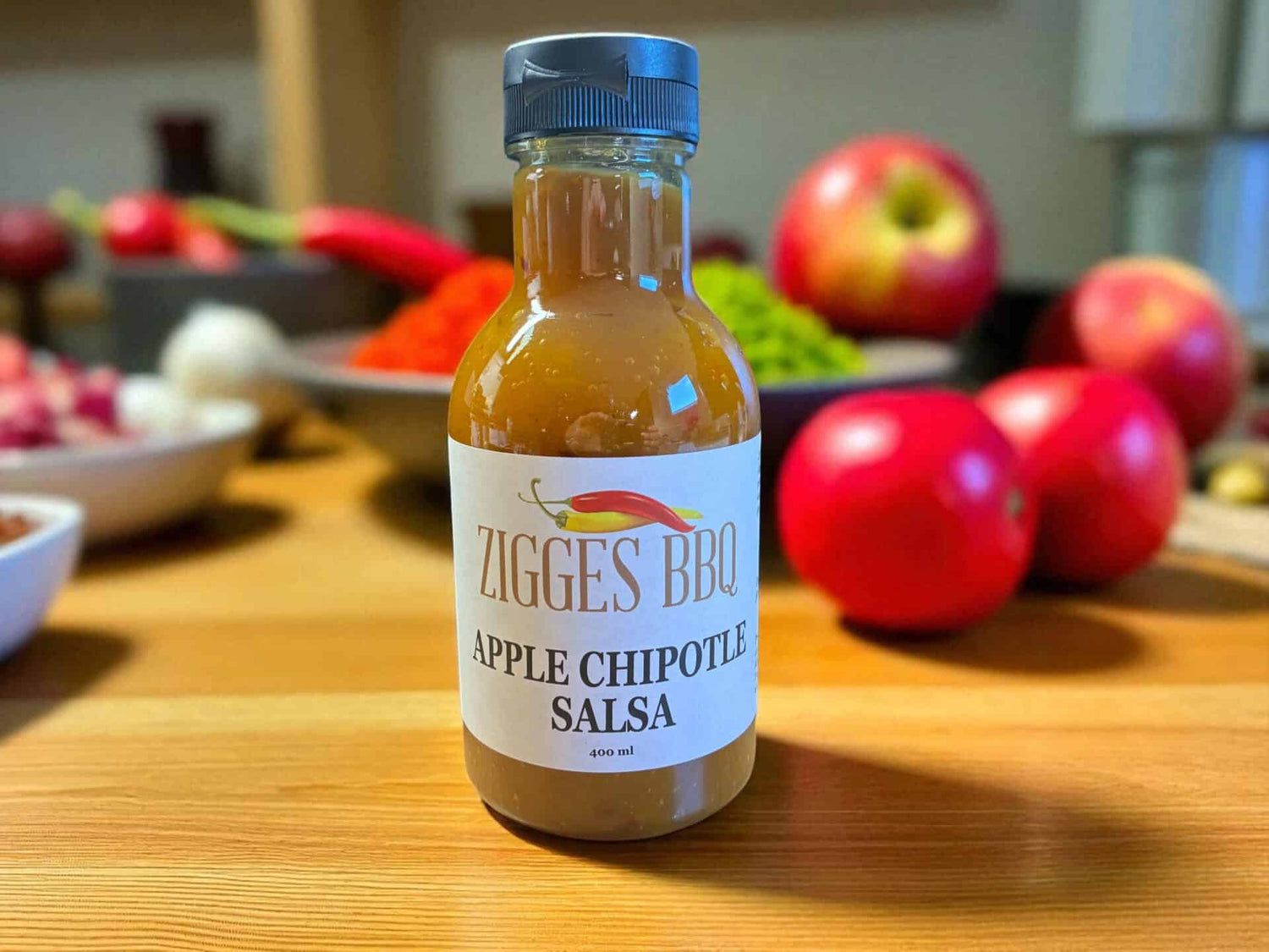 Zigges Apple Chipotle Salsa 400 ml