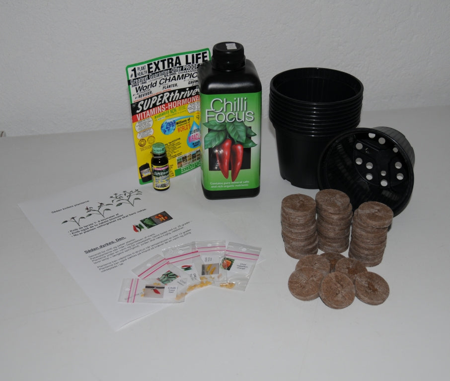.Chilli Startpakke - Mini
