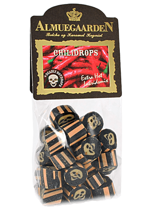 Deadly hot Chilidrops 150g