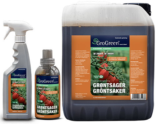 GroGreen® Feed&Shine® Grøntsager