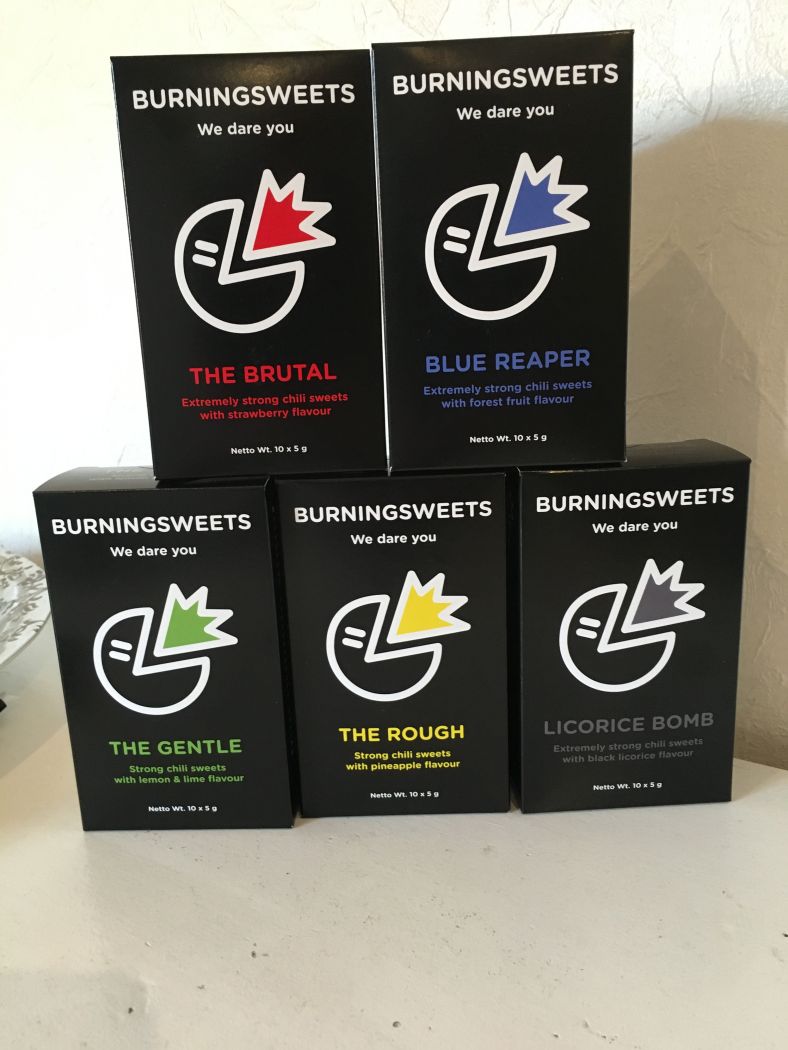 Burning Sweets - 'Licorice Bomb' - 10 stk