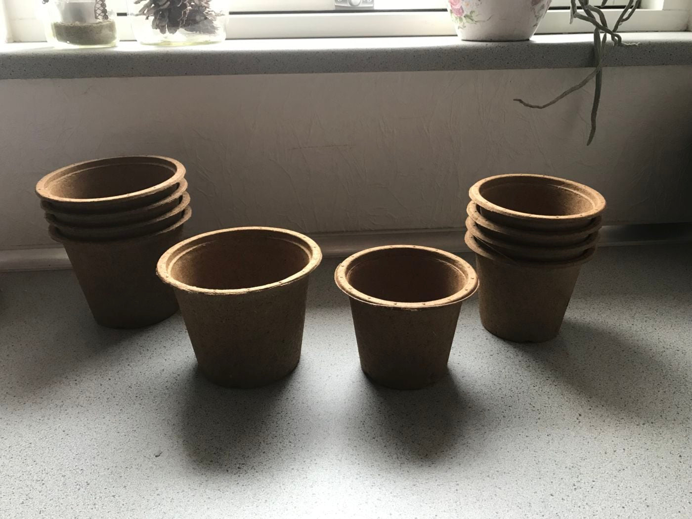 Potte i Træfiber - 14 cm