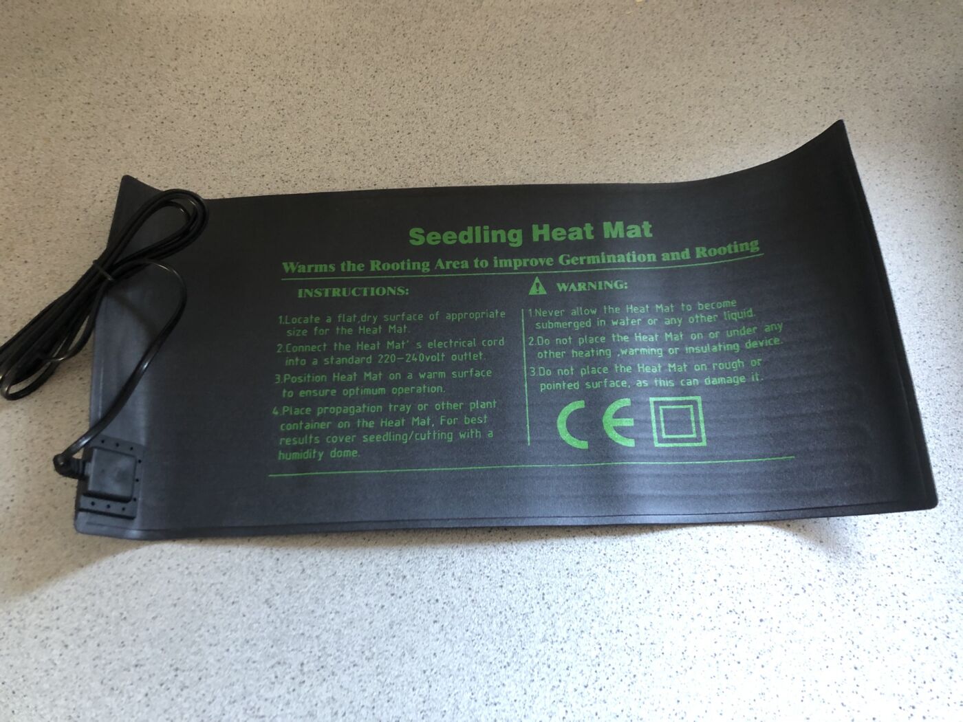 OEM Varmemåtte  21W – 52 x 25 cm med variabel termostat