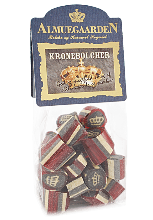 Kronebolcher med mild chilismag 150g