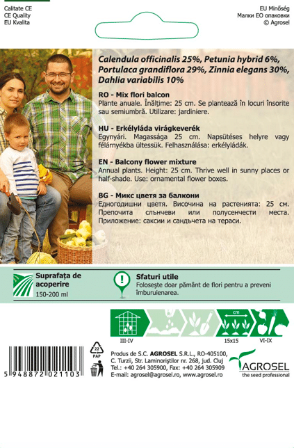 Altan mix - Balcony mixture - PG3 - NYHED 2025