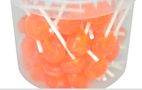 Habanero Slikkepinde - orange 250g