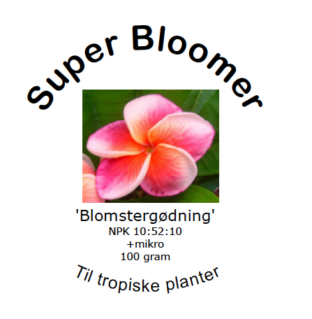 Super Bloomer - NPK 10-52-10 +micro