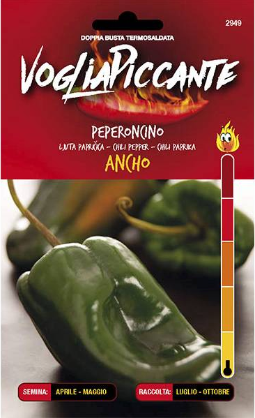 Poblano (Ancho) - C. annuum