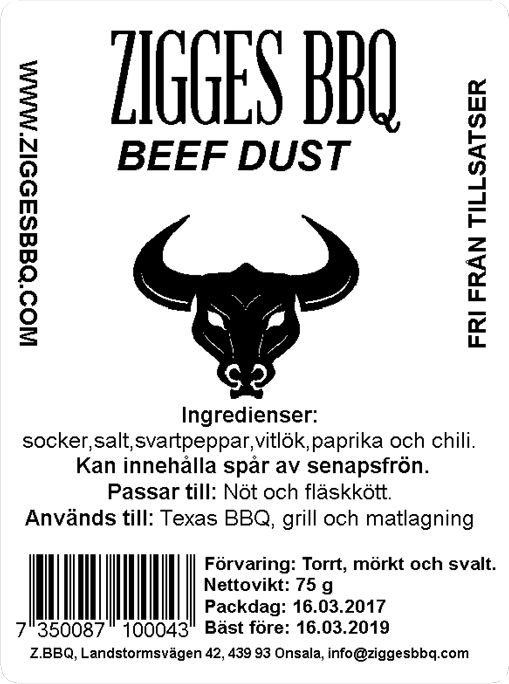 Zigges Beef Dust