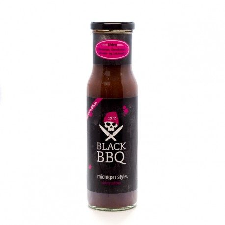 Black BBQ Sauce - Michigan style. Cherry edition