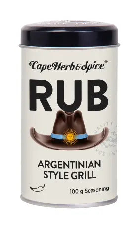 Cape herb & spice RUB Argentinian style grill