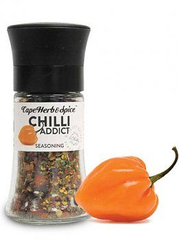 Cape Herb &amp; Spice - FB Chili Addict 35 gram Kværn