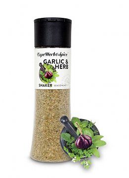 Cape Herb &amp; Spice - Hvidløg og Urtesalt Shaker 270 gram