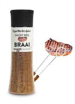Cape Herb 6 Spice - Smoky BBQ Braai Shaker 265 gram