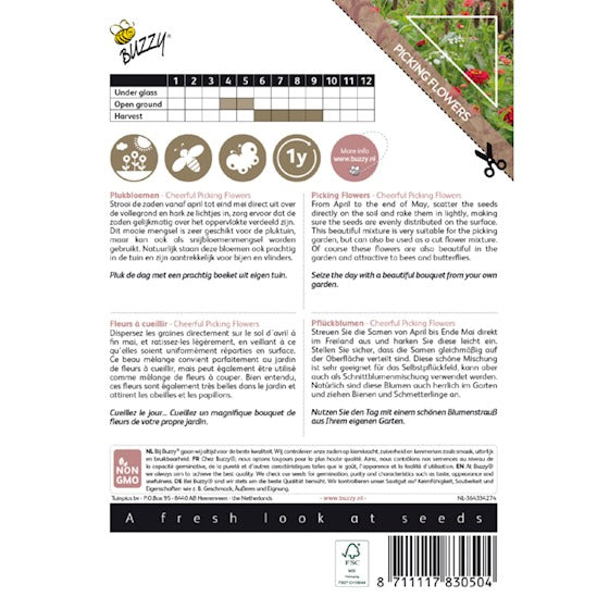 Buket Blomster - Cheerful Picking Mix