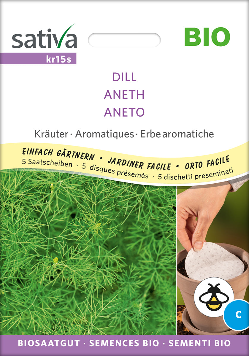 Dild- DILL - Såmåtte - ØKO