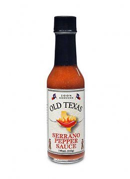 Old Texas Serrano Pepper Sauce