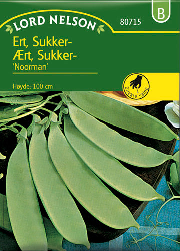 Ært, Sukker-, høj, Noorman
