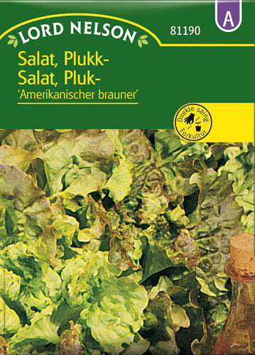 Salat, Pluk-, Amerikanischer brauner