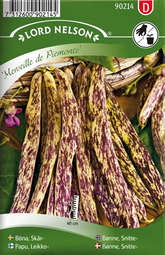 Bønne, Snitte-, Merveille de Piemonte