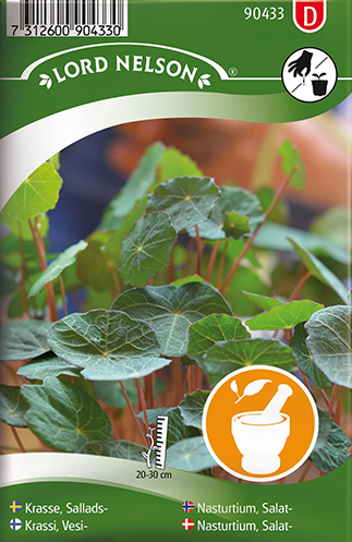 Nasturtium, Salat- Blue Pepe