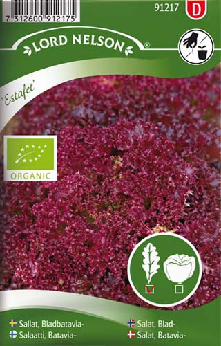 Salat, Batavia-, Estafet, Organic