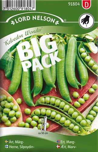 Ært, Marv-, Kelvedon Wonder, Big Pack