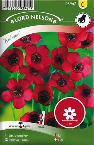 Hør, Rød, Rubrum rød