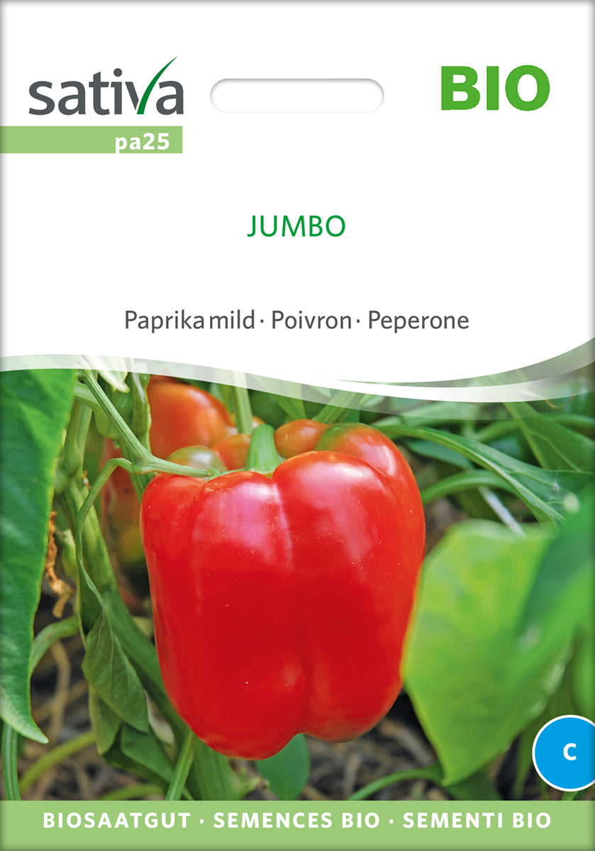 Peberfrugt - Jumbo - ØKO