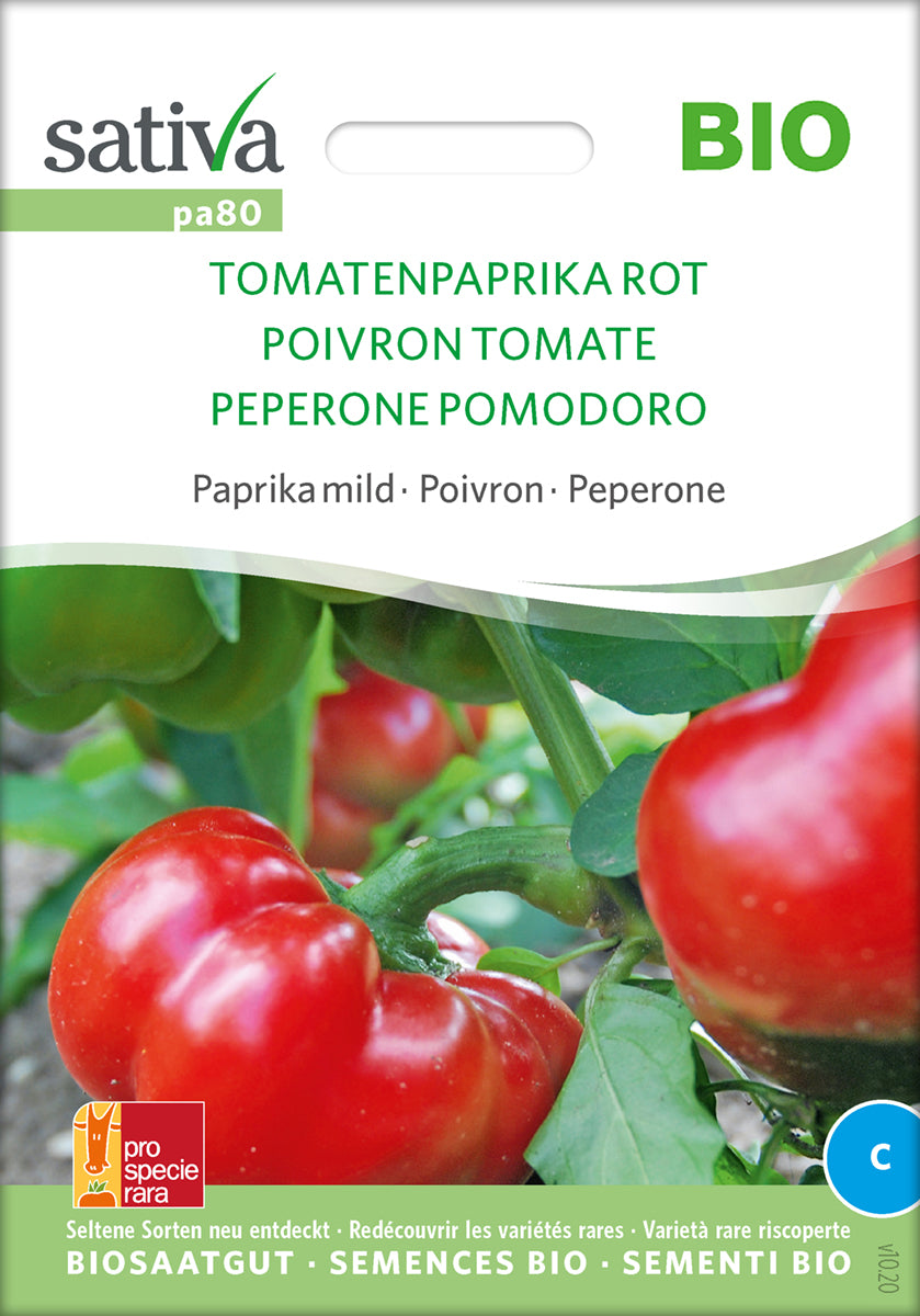 Peberfrugt - Bellpepper Red - ØKO
