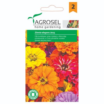 Frøkenhat - Zinnia Elegans Jacq