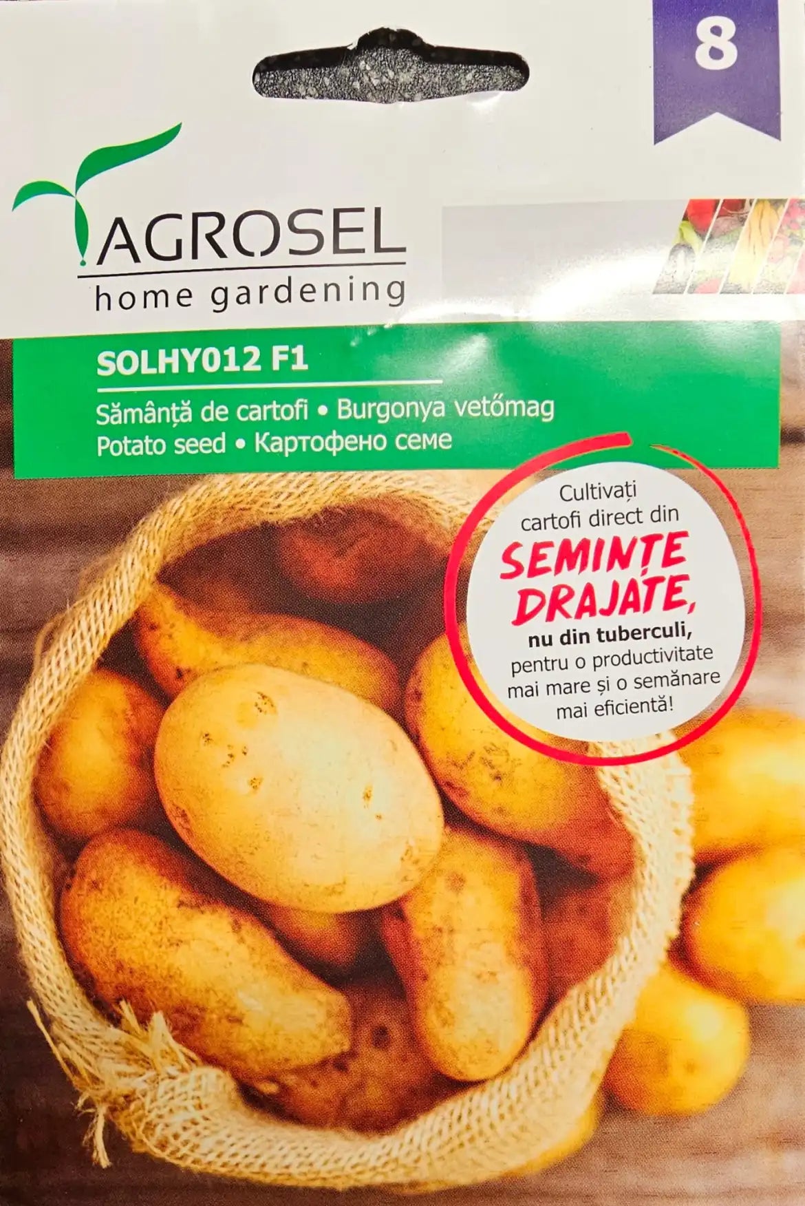 Kartoffel Frø - SOLHY012 F1 - PG8