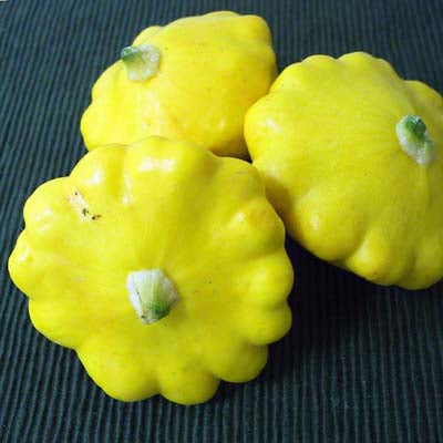 Mandelgræskar / SommerSquash 'Sunburst'