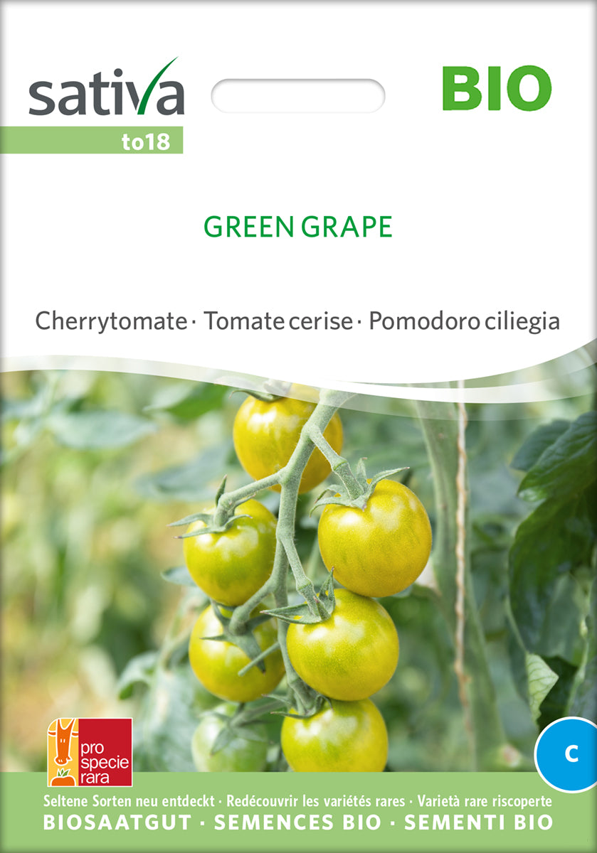 Tomat - Green Grape - ØKO
