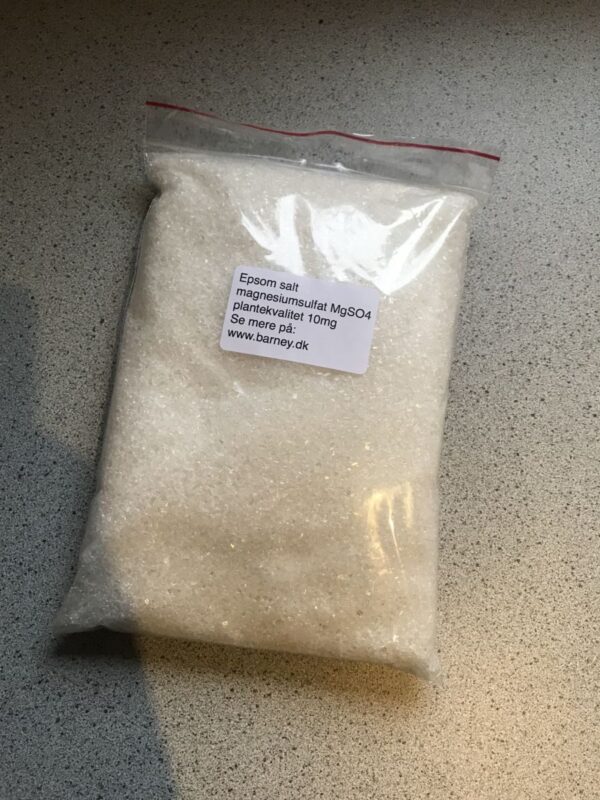 Epsom salt - gødning 500 gram