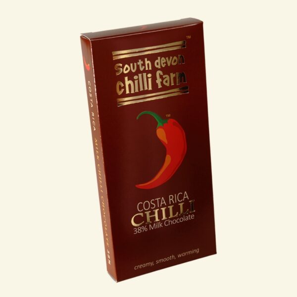 Mælke chili chokolade Costa Rica 38%